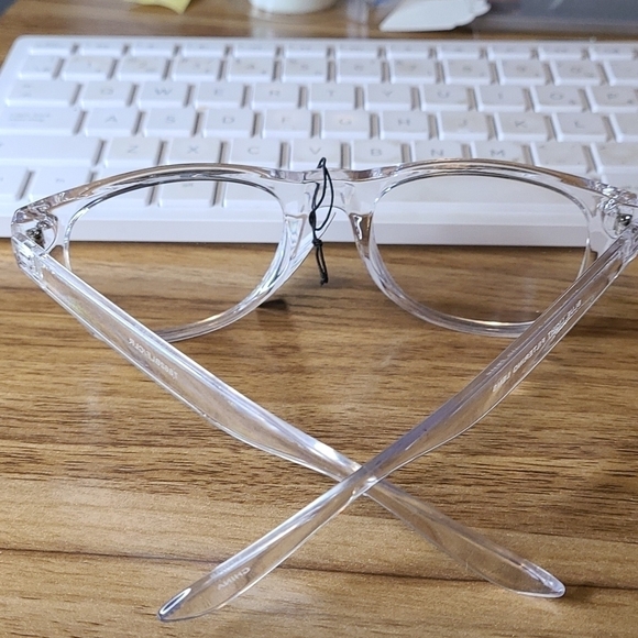 SPEXX Blue Light filtering eyeglasses clear Oversized frame NWT - Picture 5 of 5